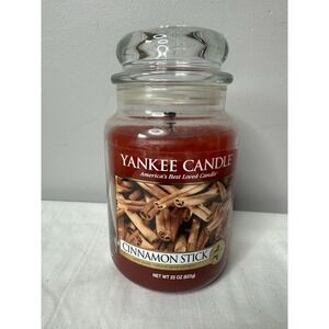 Yankee Candle Cinnamon‎ Stick Large Jar 22oz Retired Scent